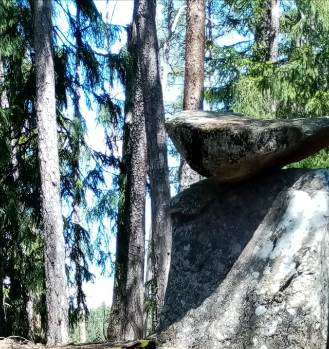 Foto 5: foto personale del 13/06/2020 del menhir sopra il lago di Costalora